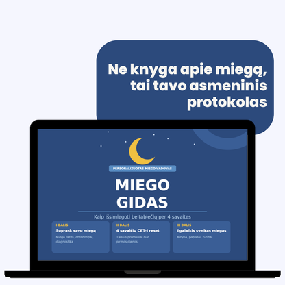 Personalizuotas Miego Gidas